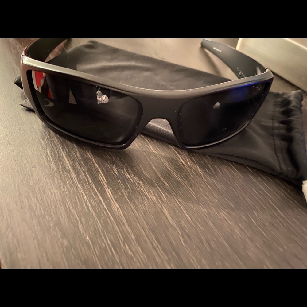 Oakley Gascan Sunglasses Black Frame Black Lens